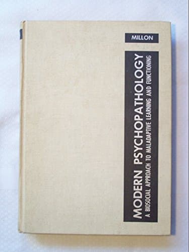 Book cover for Modern Psychopathology by Theodor Milton