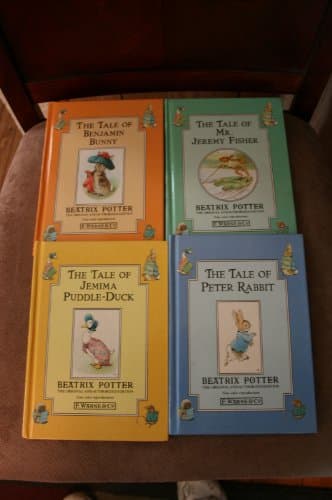 Book cover for The Peter Rabbit & Friends Treasury by Potter, Beatrix