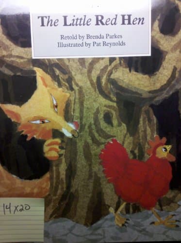 Book cover for The Fox and the Little Red Hen by Brenda Parkes