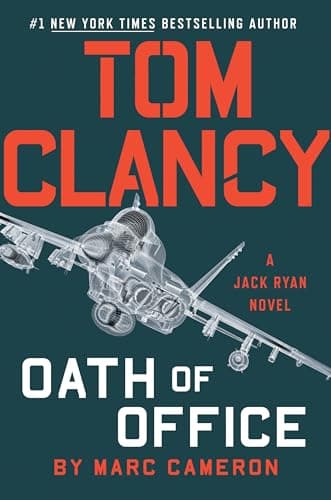 Book cover for Tom Clancy Oath of Office (A Jack Ryan Novel) by Cameron, Marc
