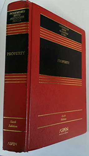 Book cover for Property by Krier, James E.