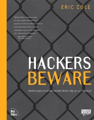 Book cover for Hackers Beware by Cole, Eric