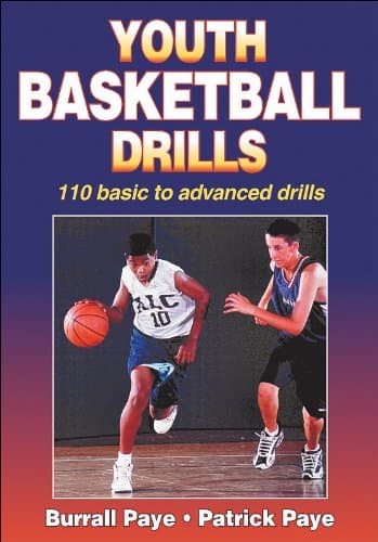 Book cover for Youth Basketball Drills by Paye, Burrall