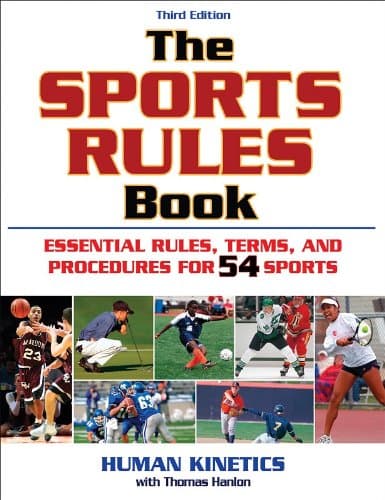 Book cover for The Sports Rules Book by Human Kinetics