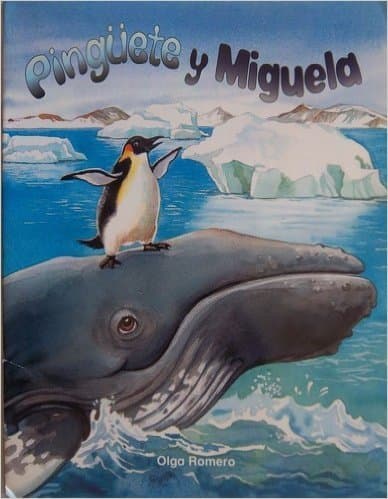 Book cover for Elefonetica Blue: Pingüete y Miguela Small Book (Canciones y cuentos) by National Geographic Learning