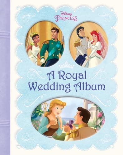 Book cover for A Royal Wedding Album (Disney Princess) (Picture Book) by Posner-Sanchez, Andrea