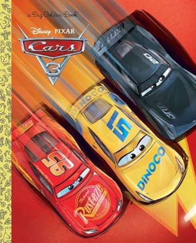 Book cover for Cars 3 Big Golden Book (Disney/Pixar Cars 3) by RH Disney