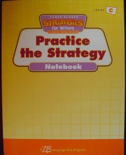 Book cover for Practice the Strategy Notebook 3 by Unknown