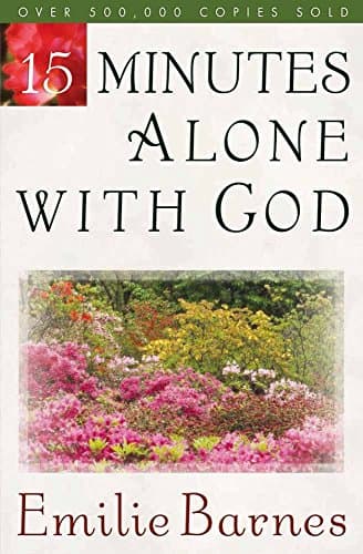 Book cover for 15 Minutes Alone with God by Barnes, Emilie