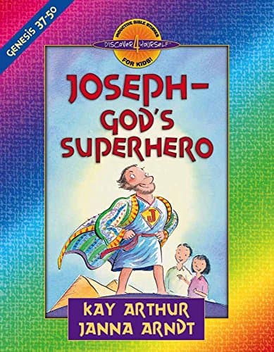 Book cover for Joseph--God's Superhero: Genesis 37-50 (Discover 4 Yourself Inductive Bible Studies for Kids) by Arthur, Kay