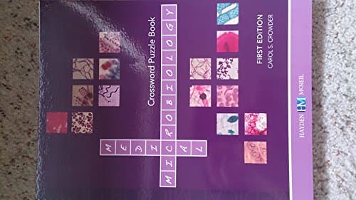 Book cover for Medical Microbiology Crossword Puzzle Book by Carol S. Crowder