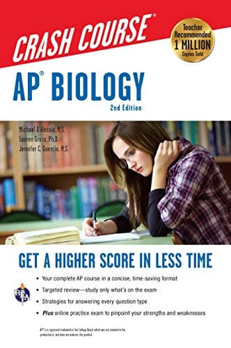 AP® Biology Crash Course, 2nd Ed., Book + Online: Get a Higher Score in Less Time (Advanced Placement (AP) Crash Course)