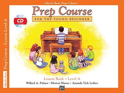Book cover for Alfred's Basic Piano Prep Course Lesson Book Level A (Alfred's Basic Piano Library) by Palmer, Willard A.