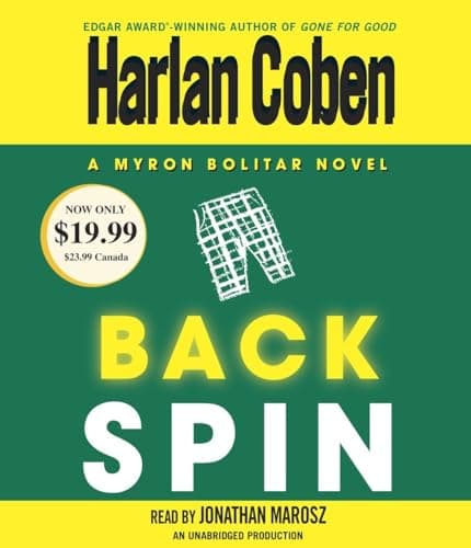 Book cover for Back Spin (Myron Bolitar) by Coben, Harlan