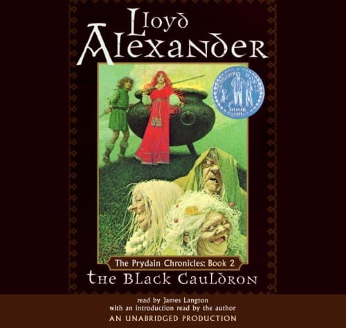 Book cover for The Black Cauldron (The Prydain Chronicles, Book 2) by Lloyd Alexander