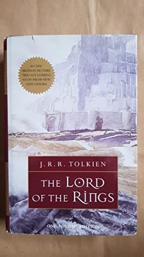Book cover for The Lord of the Rings by J. R. R. Tolkien