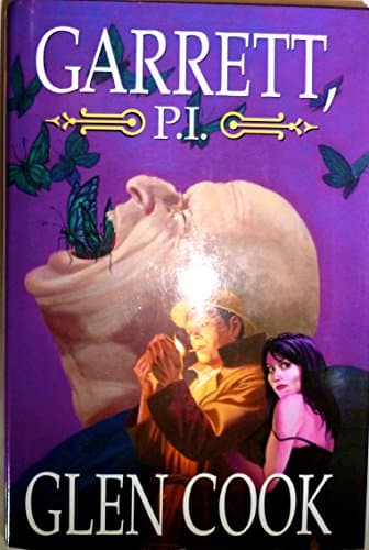 Book cover for Garrett, P.I. (Old Tin Sorrows/ Dread Brass Shadows/ Red Iron Nights) by Glen Cook