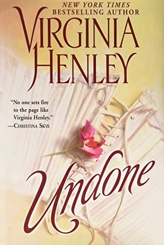 Book cover for Undone by Virginia Henley