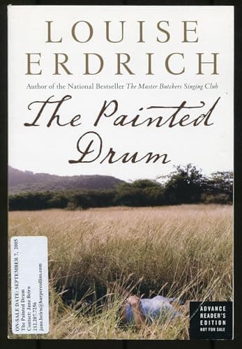 Book cover for The Painted Drum by Louise Erdrich