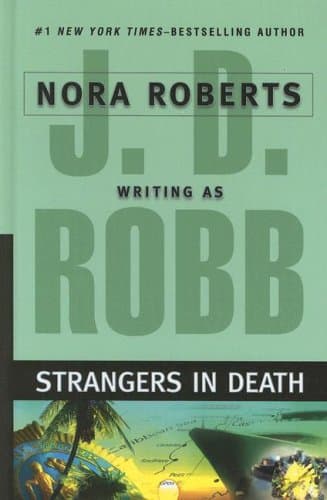 Book cover for Strangers in Death (Wheeler Large Print Book Series) by Robb, J. D.