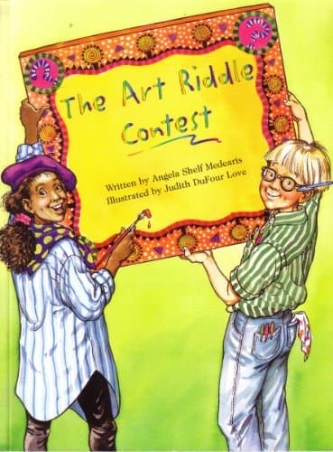 Book cover for Steck-Vaughn Pair-It Books Proficiency Stage 5: Leveled Reader Art Riddle Contest, the , Story Book by Medearis