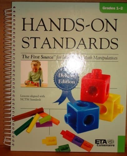 Book cover for Hands-On Standards, Deluxe Edition, Grades 1-2: The First Source for Introducing Math Manipulatives (Hands-On Standards) by ETA/cuisenaire