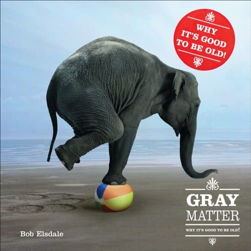 Book cover for Gray Matter: Why It's Good to Be Old! by Elsdale, Bob