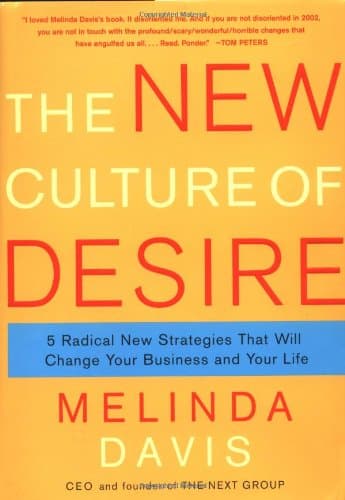 Book cover for The New Culture of Desire: 5 Radical New Strategies That Will Change Your Business and Your Life by Davis, Melinda