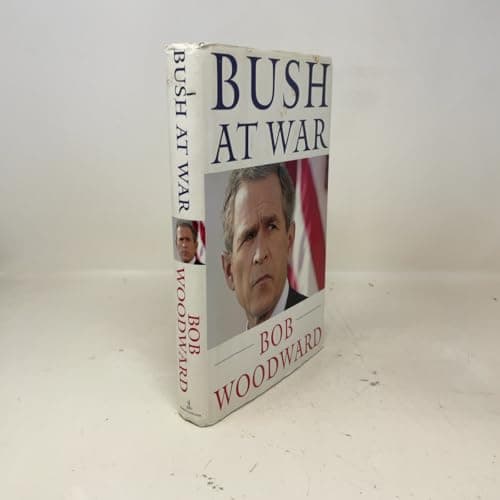 Book cover for Bush at War by Woodward, Bob