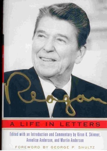 Book cover for Reagan: A Life In Letters by Ronald Reagan