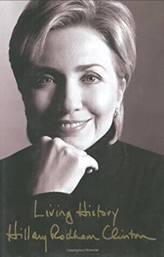 Book cover for Living History by Clinton, Hillary Rodham