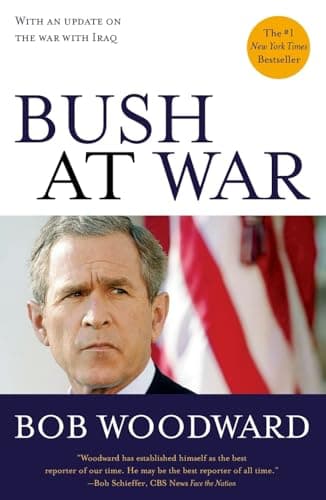 Book cover for Bush at War by Woodward, Bob