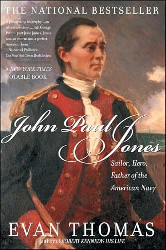 Book cover for John Paul Jones: Sailor, Hero, Father of the American Navy by Thomas, Evan