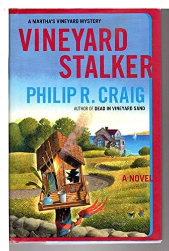 Book cover for Vineyard Stalker: A Martha's Vineyard Mystery (Martha's Vineyard Mysteries) by Craig, Philip R.
