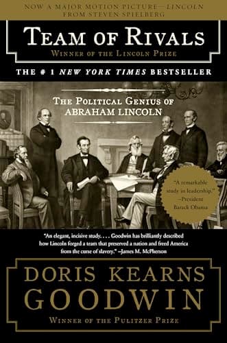 Book cover for Team of Rivals: The Political Genius of Abraham Lincoln by Goodwin, Doris Kearns