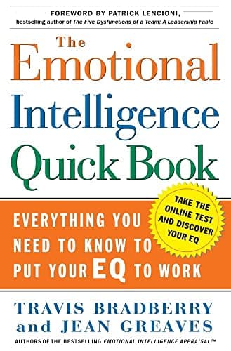Book cover for The Emotional Intelligence Quick Book by Travis Bradberry