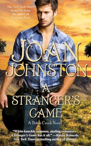 Book cover for A Stranger's Game (A Bitter Creek Novel) by Johnston, Joan