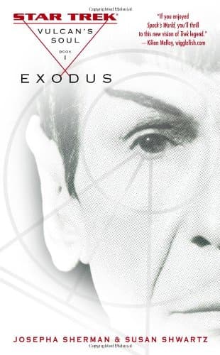 Book cover for Vulcan's Soul #1: Exodus (1) (Star Trek: The Original Series) by Sherman, Josepha