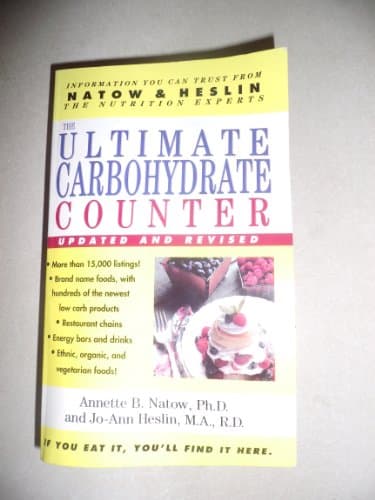 Book cover for The Ultimate Carbohydrate Counter by Natow, Annette B.