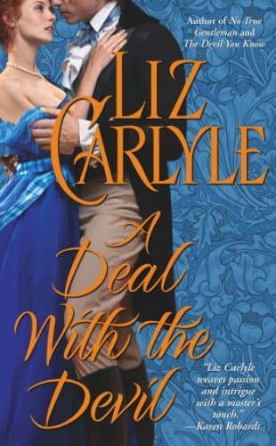 Book cover for A Deal With the Devil by Carlyle, Liz