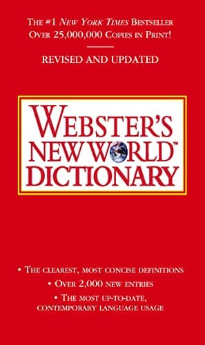 Book cover for Webster's New World Dictionary by Agnes, Michael E.