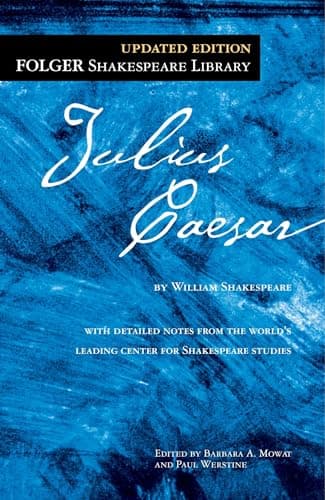 Book cover for Julius Caesar (Folger Shakespeare Library) by Shakespeare, William