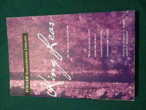 Book cover for King Lear (Folger Shakespeare Library) by Shakespeare, William