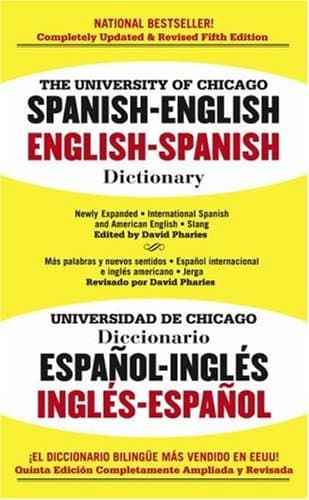 Book cover for The University of Chicago Spanish Dictionary: Spanish-english, English-spanish (Spanish Edition) by Castillo, Carlos