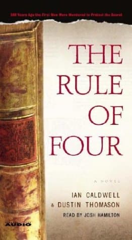 Book cover for The Rule of Four by Ian Caldwell