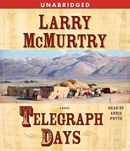 Book cover for Telegraph Days: A Novel by McMurtry, Larry
