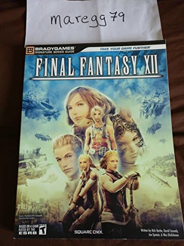 Book cover for Final Fantasy XII Signature Series Guide by BradyGames