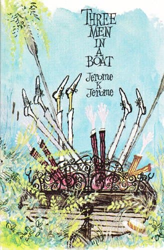 Book cover for Three men in a boat: To say nothing of the dog by Jerome, Jerome K