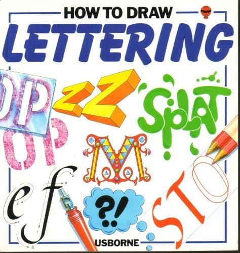 Book cover for How to Draw Lettering by Tatchell, Judy