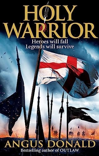 Book cover for Holy Warrior by Donald, Angus